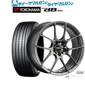 [5/23～26]割引クーポン配布新品 サマータイヤ ホイール4本セットBBS JAPAN RF18インチ 7.5Jヨコハマ ADVAN アドバン dB(V553)215/45R18