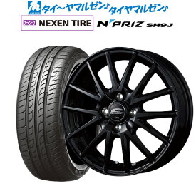 [4/24～26]割引クーポン配布新品 サマータイヤ ホイール4本セットMID シュナイダー SQ2715インチ 4.5JNEXEN ネクセン N priz SH9J165/55R15