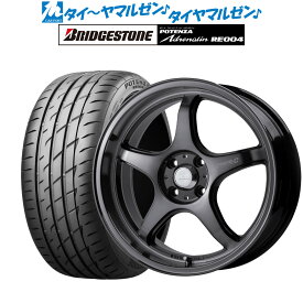 [6/4～10]割引クーポン配布新品 サマータイヤ ホイール4本セット5ZIGEN ゴジゲン プロレーサー FN01R-C STV14インチ 5.0Jブリヂストン POTENZA ポテンザ アドレナリン RE004165/55R14