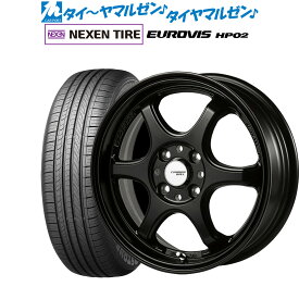 [6/1]P5倍+最大100%ポイントバック！★要エントリー新品 サマータイヤ ホイール4本セット5ZIGEN ゴジゲン プロレーサー キャノンボール16インチ 6.0JNEXEN ネクセン ロードストーン ユーロビズ HP02195/50R16