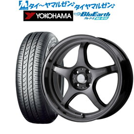 [4/20]割引クーポン配布新品 サマータイヤ ホイール4本セット5ZIGEN ゴジゲン プロレーサー FN01R-C STV16インチ 6.0Jヨコハマ BluEarth ブルーアース (AE-01F)205/60R16