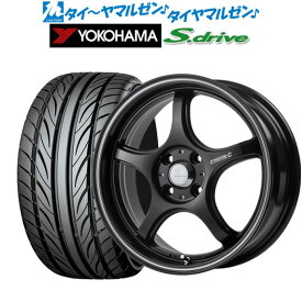 [4/20]割引クーポン配布新品 サマータイヤ ホイール4本セット5ZIGEN ゴジゲン プロレーサー FN01R-C STV14インチ 5.0Jヨコハマ DNA S.drive ドライブ (ES03/ES03N)165/55R14