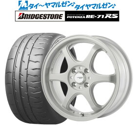 [4/20]割引クーポン配布新品 サマータイヤ ホイール4本セット5ZIGEN ゴジゲン プロレーサー キャノンボール15インチ 5.0Jブリヂストン POTENZA ポテンザ RE-71RS165/55R15