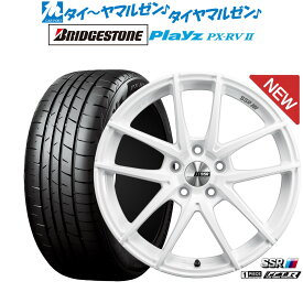 [6/4～10]割引クーポン配布新品 サマータイヤ ホイール4本セットタナベ SSR ライナー タイプ10 モノブロック18インチ 7.5Jブリヂストン PLAYZ プレイズ PX-RVII225/45R18