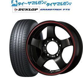 [6/1]P5倍+最大100%ポイントバック！★要エントリー新品 サマータイヤ ホイール4本セットコーセイ JB LANDER16インチ 5.5Jダンロップ グラントレック PT5175/80R16