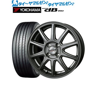 [6/4～10]割引クーポン配布新品 サマータイヤ ホイール4本セットBADX ロクサーニスポーツ SP1015インチ 5.5Jヨコハマ ADVAN アドバン dB(V553)185/60R15