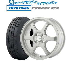 [3/20～26]割引クーポン配布新品 サマータイヤ ホイール4本セット5ZIGEN ゴジゲン プロレーサー キャノンボール15インチ 5.5Jトーヨータイヤ プロクセス PROXES CF3185/60R15