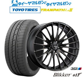 [6/1]P5倍+最大100%ポイントバック！★要エントリー新品 サマータイヤ ホイール4本セットタナベ SSR ブリッカー 01F20インチ 8.5Jトーヨータイヤ トランパス Lu2 245/40R20