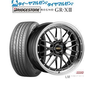 [6/4～10]割引クーポン配布新品 サマータイヤ ホイール4本セットBBS JAPAN LM19インチ 7.5Jブリヂストン REGNO レグノ GR-XIII(GR-X3)225/40R19