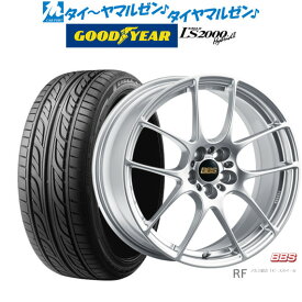 [5/23～26]割引クーポン配布新品 サマータイヤ ホイール4本セットBBS JAPAN RF18インチ 7.5Jグッドイヤー イーグル LS2000 ハイブリッド2(HB2)215/40R18