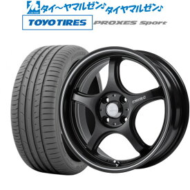 [6/4～10]割引クーポン配布新品 サマータイヤ ホイール4本セット5ZIGEN ゴジゲン プロレーサー FN01R-C STV17インチ 7.0Jトーヨータイヤ プロクセス PROXES スポーツ 205/50R17