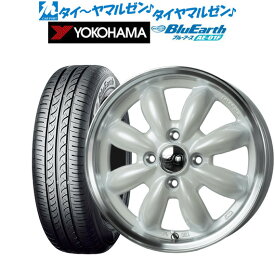 [3/20～26]割引クーポン配布新品 サマータイヤ ホイール4本セットホットスタッフ ララパーム カップ215インチ 5.5Jヨコハマ BluEarth ブルーアース (AE-01F)185/65R15