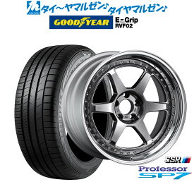 [6/4～10]割引クーポン配布新品 サマータイヤ ホイール4本セットタナベ SSR プロフェッサー SP720インチ 8.5Jグッドイヤー エフィシエント グリップ RVF02245/35R20