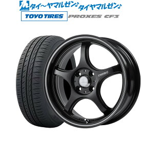 [4/20]割引クーポン配布新品 サマータイヤ ホイール4本セット5ZIGEN ゴジゲン プロレーサー FN01R-C STV15インチ 5.5Jトーヨータイヤ プロクセス PROXES CF3175/65R15