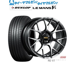 [5/20]割引クーポン配布新品 サマータイヤ ホイール4本セットBBS JAPAN RE-V719インチ 8.5Jダンロップ LEMANS ルマン V+ (ファイブプラス)245/40R19