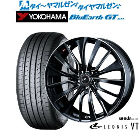 [5/18]ストアポイント3倍!!新品 サマータイヤ ホイール4本セットウェッズ レオニス VT19インチ 8.0Jヨコハマ BluEarth ブルーアース GT (AE51) 235/35R19