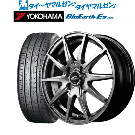 [6/4～10]割引クーポン配布新品 サマータイヤ ホイール4本セットMID シュナイダー SLS13インチ 4.0Jヨコハマ BluEarth-ES ブルーアースイーエス ES32145/80R13