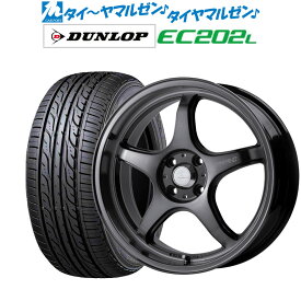 [6/4～10]割引クーポン配布新品 サマータイヤ ホイール4本セット5ZIGEN ゴジゲン プロレーサー FN01R-C STV14インチ 5.0Jダンロップ EC202L 155/65R14