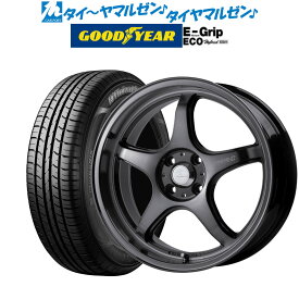 [4/24～26]割引クーポン配布新品 サマータイヤ ホイール4本セット5ZIGEN ゴジゲン プロレーサー FN01R-C STV14インチ 5.0Jグッドイヤー エフィシエント グリップ エコ EG01165/65R14