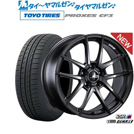 [6/4～10]割引クーポン配布新品 サマータイヤ ホイール4本セットタナベ SSR ライナー タイプ10 モノブロック18インチ 7.5Jトーヨータイヤ プロクセス PROXES CF3215/55R18