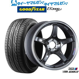 [6/4～10]割引クーポン配布新品 サマータイヤ ホイール4本セットタナベ SSR GT X0318インチ 7.5Jグッドイヤー イーグル LS2000 ハイブリッド2(HB2)215/40R18