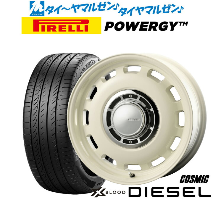楽天市場】新品 サマータイヤ ホイール4本セットコスミック クロス 