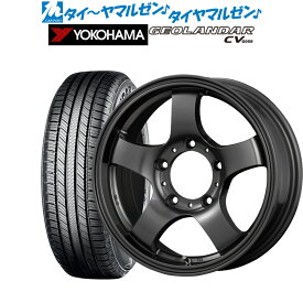 [6/4～10]割引クーポン配布新品 サマータイヤ ホイール4本セットコーセイ JB LANDER16インチ 5.5Jヨコハマ GEOLANDAR ジオランダー CV (G058)215/70R16