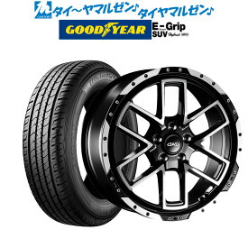 [4/24～26]割引クーポン配布新品 サマータイヤ ホイール4本セットギャルソン ツェンレイン ヴォーグ19インチ 7.5Jグッドイヤー エフィシエント グリップ SUV HP01225/55R19