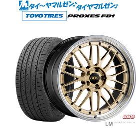 [5/23～26]割引クーポン配布新品 サマータイヤ ホイール4本セットBBS JAPAN LM21インチ 8.0Jトーヨータイヤ プロクセス PROXES FD1 245/35R21