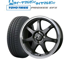 [6/4～10]割引クーポン配布新品 サマータイヤ ホイール4本セットBADX エスホールド S-7S16インチ 6.0Jトーヨータイヤ プロクセス PROXES CF3185/60R16