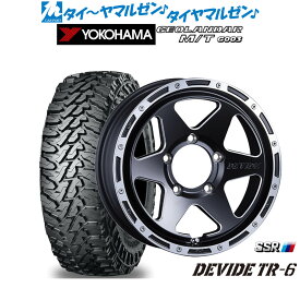 [6/1]P5倍+最大100%ポイントバック！★要エントリー新品 サマータイヤ ホイール4本セットタナベ SSR ディバイド TR-616インチ 5.5Jヨコハマ GEOLANDAR ジオランダー M/T (G003)185/85R16