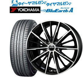 [4/20]割引クーポン配布新品 サマータイヤ ホイール4本セットBADX AMD G-Line SP18インチ 8.0Jヨコハマ BluEarth ブルーアース A (AE50)235/55R18