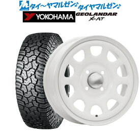 [5/20]割引クーポン配布新品 サマータイヤ ホイール4本セットMLJ デイトナ SS14インチ 5.0Jヨコハマ GEOLANDAR ジオランダー X-AT (G016)155/65R14