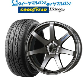 [5/18]ストアポイント3倍!!新品 サマータイヤ ホイール4本セットエンケイ PF0719インチ 8.0Jグッドイヤー イーグル LS2000 ハイブリッド2(HB2)225/35R19