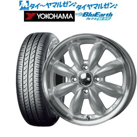 [3/20～26]割引クーポン配布新品 サマータイヤ ホイール4本セットホットスタッフ ララパーム カップ215インチ 5.5Jヨコハマ BluEarth ブルーアース (AE-01F)185/65R15