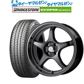 [5/18]ストアポイント3倍!!新品 サマータイヤ ホイール4本セット5ZIGEN ゴジゲン プロレーサー FN01R-C STV15インチ 5.5Jブリヂストン ECOPIA エコピア NH200C185/65R15