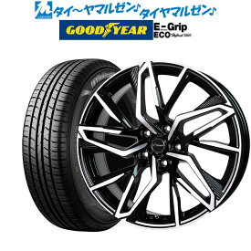 [5/23～26]割引クーポン配布新品 サマータイヤ ホイール4本セットホットスタッフ クロノス CH-11215インチ 6.0Jグッドイヤー エフィシエント グリップ エコ EG01195/65R15