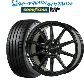 [5/18]ストアポイント3倍!!新品 サマータイヤ ホイール4本セットホットスタッフ G.speed G-0517インチ 7.0Jグッドイヤー エフィシエント グリップ RVF02205/55R17