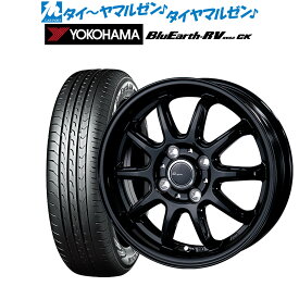 [6/4～10]割引クーポン配布新品 サマータイヤ ホイール4本セットインターミラノ AZ-SPORTS RC-1013インチ 4.0Jヨコハマ BluEarth ブルーアース RV03CK(RV-03CK)145/80R13