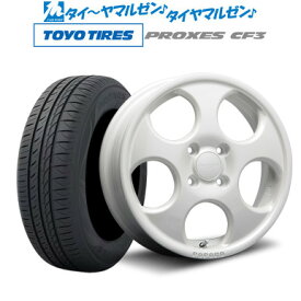 [4/24～26]割引クーポン配布新品 サマータイヤ ホイール4本セットMLJ ハイペリオン ポポロ15インチ 4.5Jトーヨータイヤ プロクセス PROXES CF3165/55R15