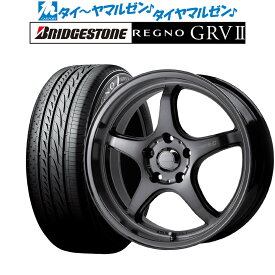 [4/24～26]割引クーポン配布新品 サマータイヤ ホイール4本セット5ZIGEN ゴジゲン プロレーサー FN01R-C STV17インチ 7.0Jブリヂストン REGNO レグノ GRVII(GRV2)225/55R17