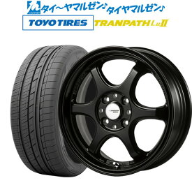 [4/24～26]割引クーポン配布新品 サマータイヤ ホイール4本セット5ZIGEN ゴジゲン プロレーサー キャノンボール16インチ 6.0Jトーヨータイヤ トランパス Lu2 215/65R16