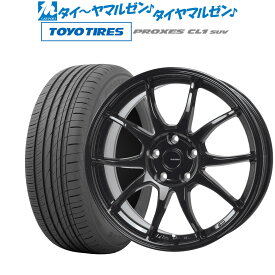 [6/4～10]割引クーポン配布新品 サマータイヤ ホイール4本セットホットスタッフ G.speed G-0617インチ 7.0Jトーヨータイヤ プロクセス PROXES CL1 SUV 205/55R17