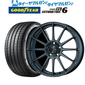 新品 サマータイヤ ホイール4本セットエンケイ PF03 18インチ 7.0Jグッドイヤー イーグル F1 アシメトリック6225/40R18