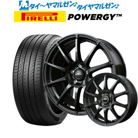 [6/4～10]割引クーポン配布新品 サマータイヤ ホイール4本セットMID シュナイダー スタッグ16インチ 6.5Jピレリ POWERGY (パワジー)215/55R16