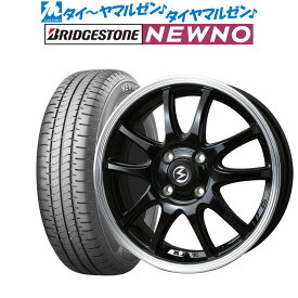 [5/20]割引クーポン配布新品 サマータイヤ ホイール4本セットBADX エスホールド S-5V14インチ 4.5Jブリヂストン NEWNO ニューノ155/65R14