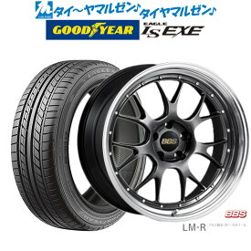 [5/23～26]割引クーポン配布新品 サマータイヤ ホイール4本セットBBS JAPAN LM-R19インチ 8.5Jグッドイヤー イーグル LS EXE（エルエス エグゼ）215/35R19