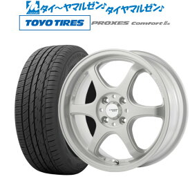 [4/1]P5倍+最大100%ポイントバック！★要エントリー新品 サマータイヤ ホイール4本セット5ZIGEN ゴジゲン プロレーサー キャノンボール16インチ 6.0Jトーヨータイヤ プロクセス PROXES Comfort 2s (コンフォート 2s)205/60R16