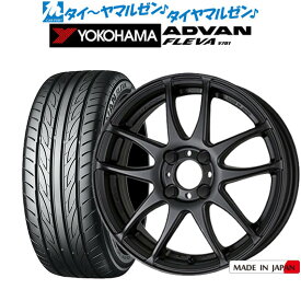 [6/4～10]割引クーポン配布新品 サマータイヤ ホイール4本セットワーク エモーション CR kiwami17インチ 7.0Jヨコハマ ADVAN アドバン フレバ V701205/40R17