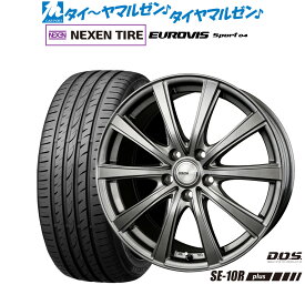 [6/4～10]割引クーポン配布新品 サマータイヤ ホイール4本セットBADX D,O,S(DOS) SE-10R plus17インチ 7.0JNEXEN ネクセン ロードストーン ユーロビズ Sport 04205/40R17